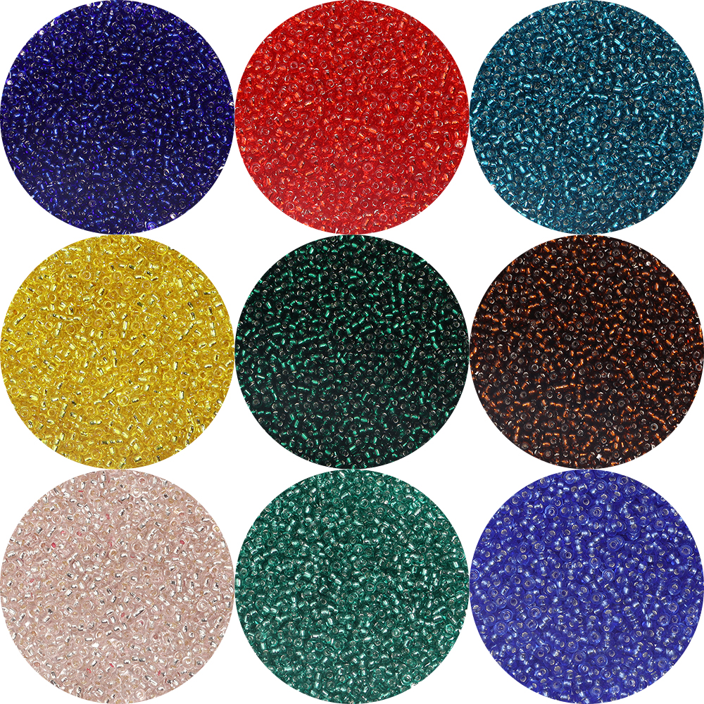 1150/5750pcs 2mm Glass Beads S - Hoop Earrings avaliação e preço