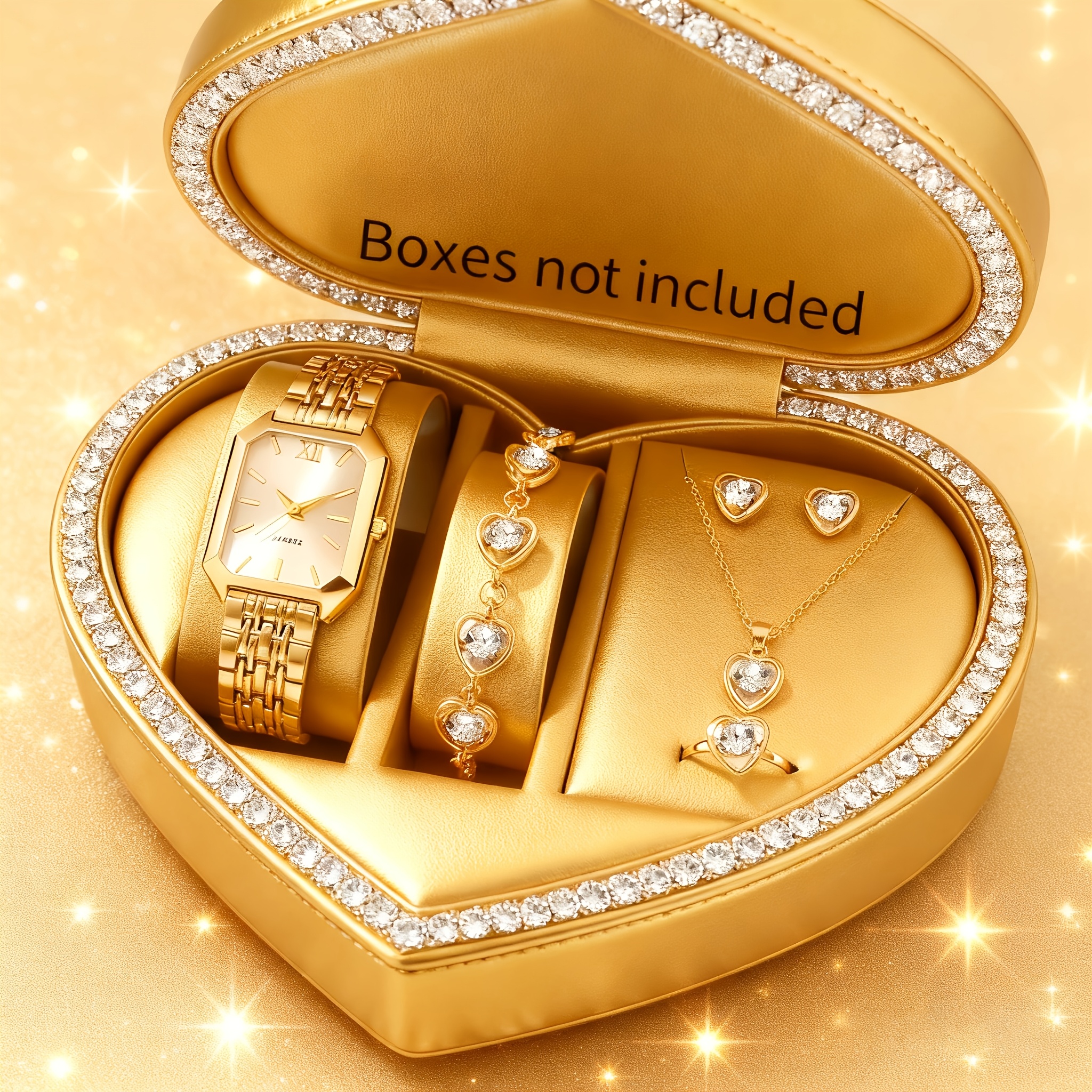 6PCS Elegant Rectangle Women Q - Jewelry Watches For Ladies avaliação e preço