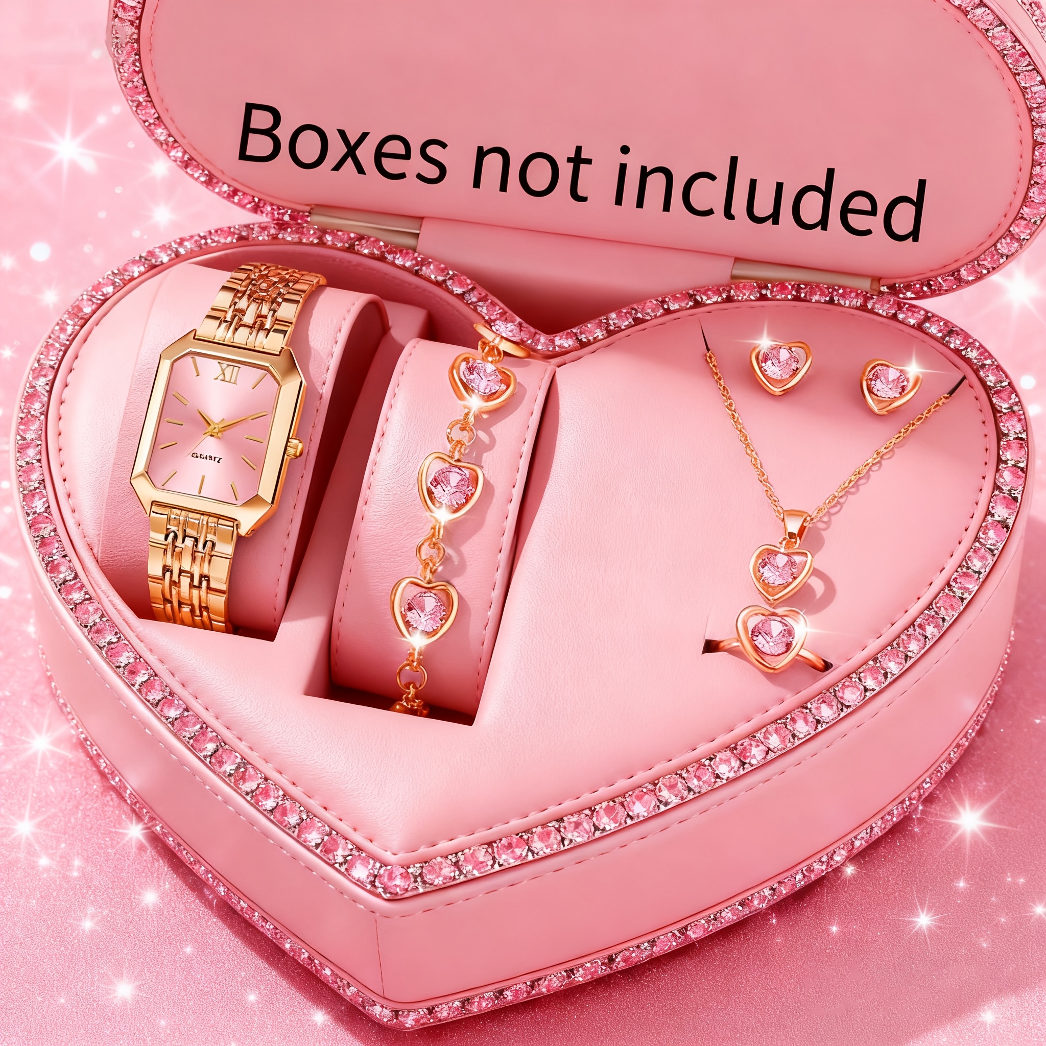 6PCS Elegant Rectangle Women Q - Jewelry Watches For Ladies avaliação e preço