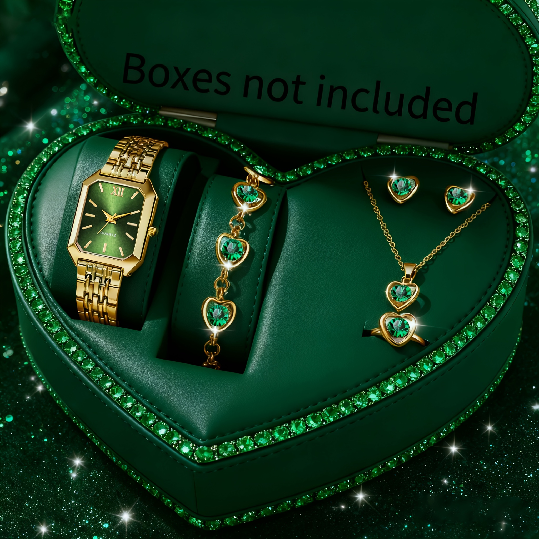 6PCS Elegant Rectangle Women Q - Jewelry Watches For Ladies avaliação e preço
