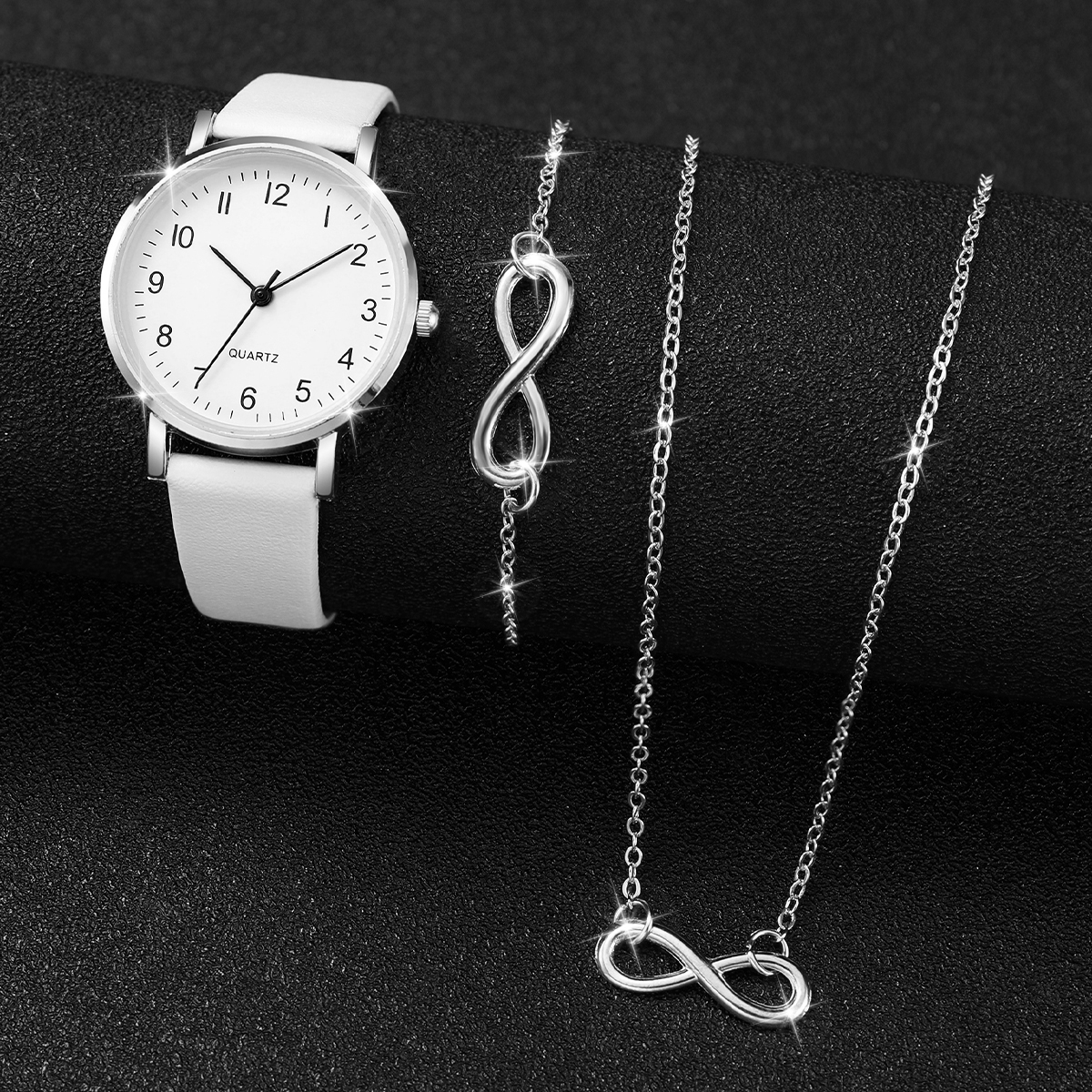 3PCS/Set Women Watches Fashion - Jewelry Watches For Ladies avaliação e preço