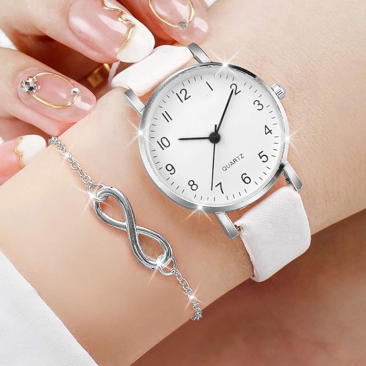 3PCS/Set Women Watches Fashion - Jewelry Watches For Ladies avaliação e preço