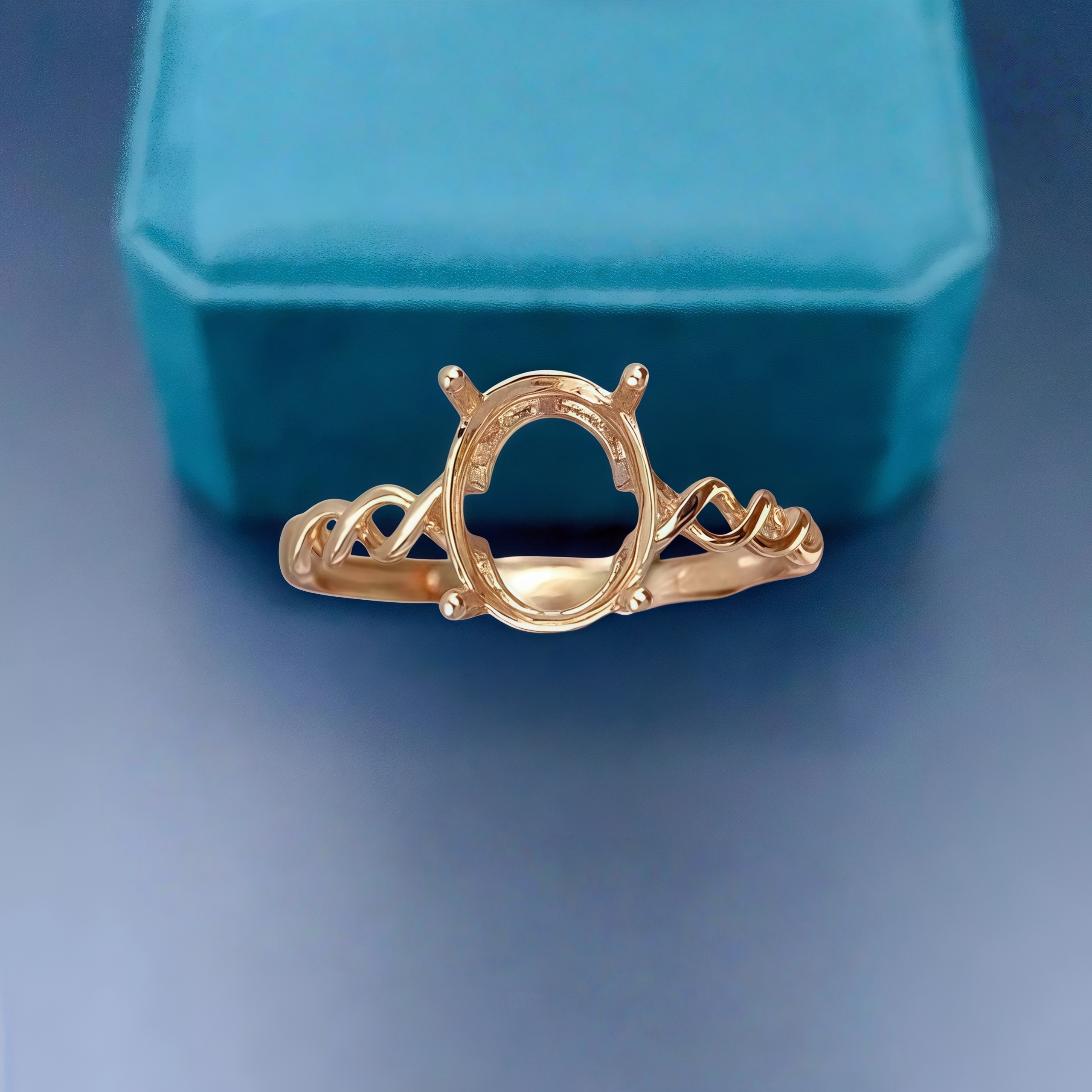 DIY Empty Ring Holder S925 Ste - Sterling Silver Ring avaliação e preço