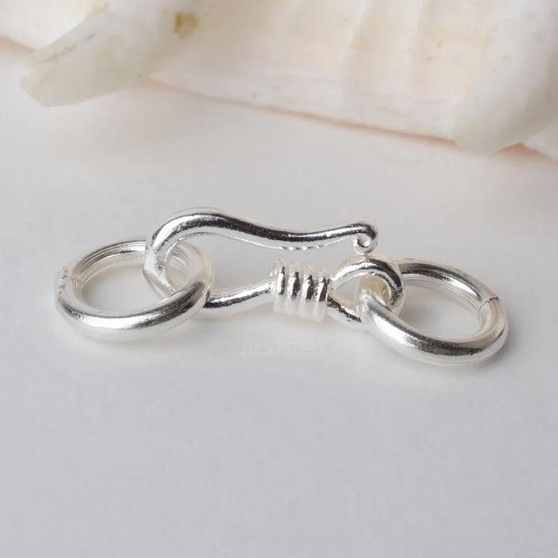 Sterling Silver S Hook & Eye F - Sterling Silver Ring avaliação e preço