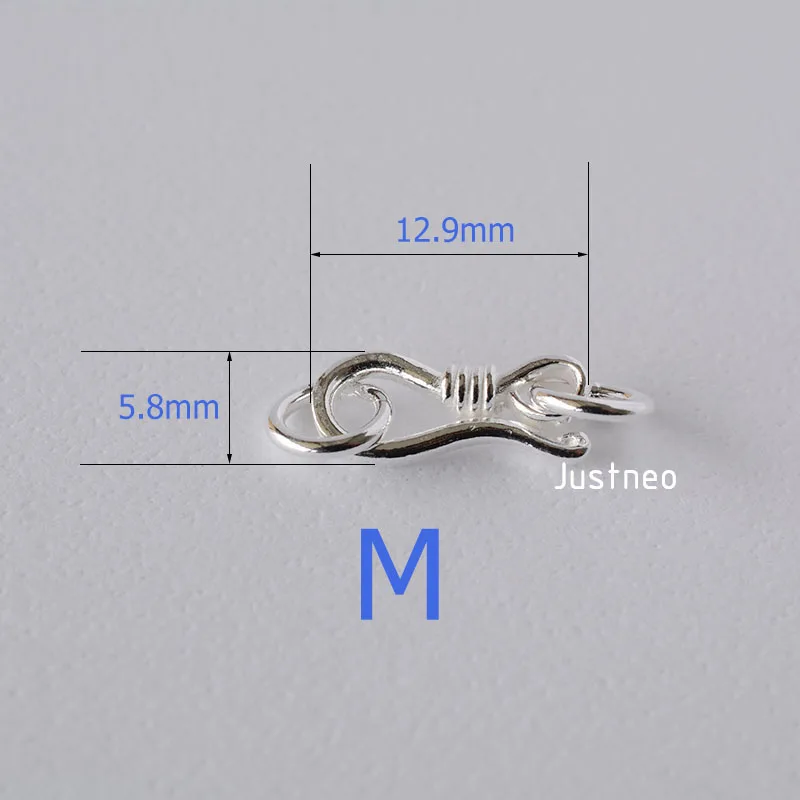Sterling Silver S Hook & Eye F - Sterling Silver Ring avaliação e preço