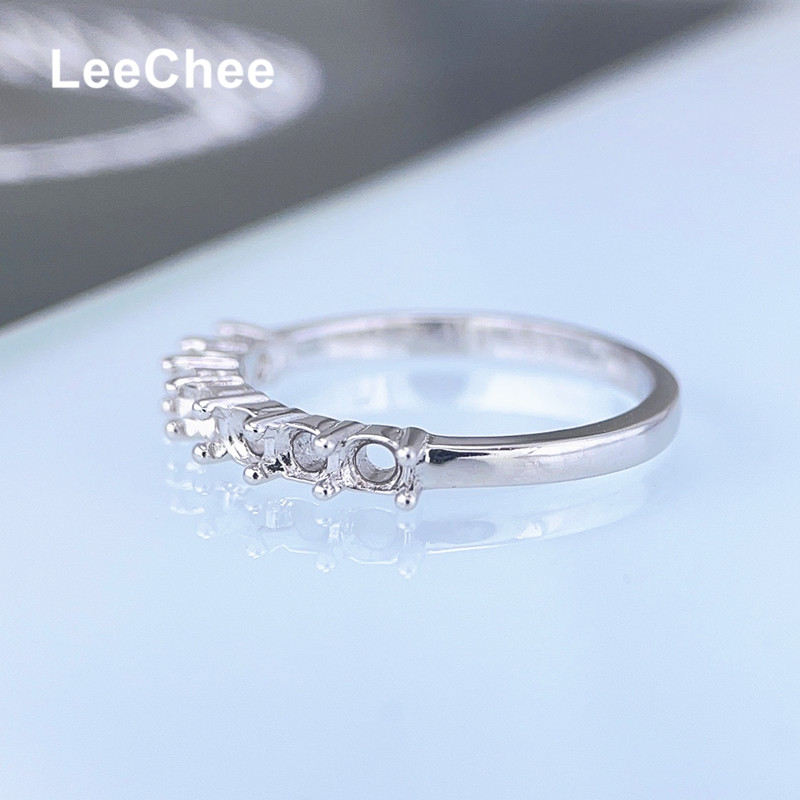Fixed Band Ring Settings for M - Sterling Silver Ring avaliação e preço