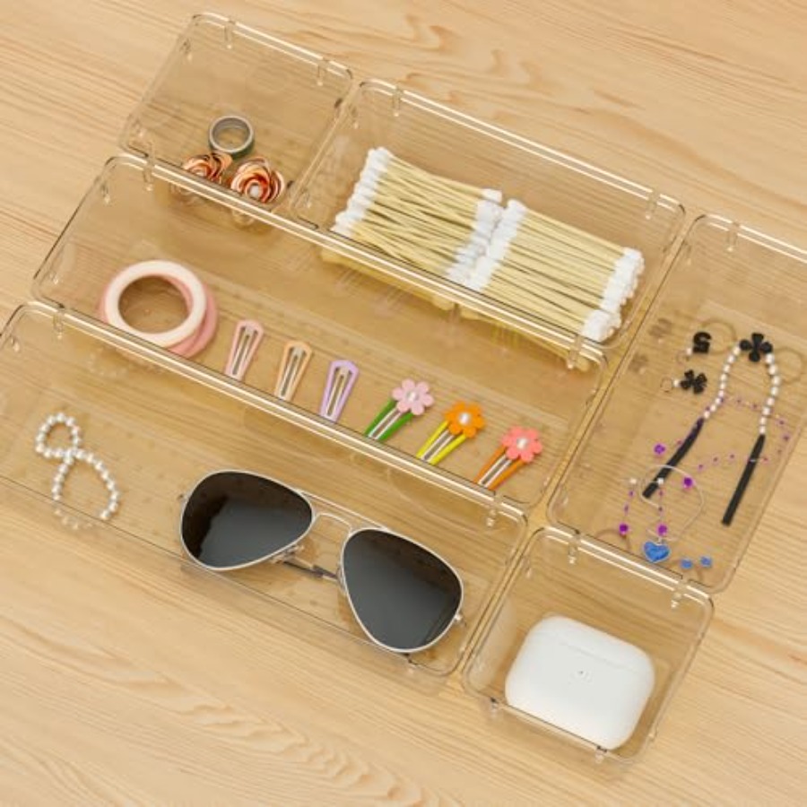 6 Pack Drawer Organizer Set, A - Jewelry & Watches Ltd avaliação e preço