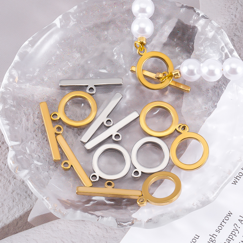 5 Sets Stainless Steel Toggle  - Hoop Earrings avaliação e preço