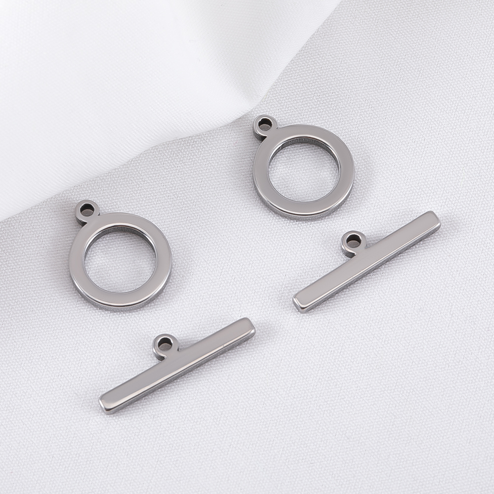 5 Sets Stainless Steel Toggle  - Hoop Earrings avaliação e preço