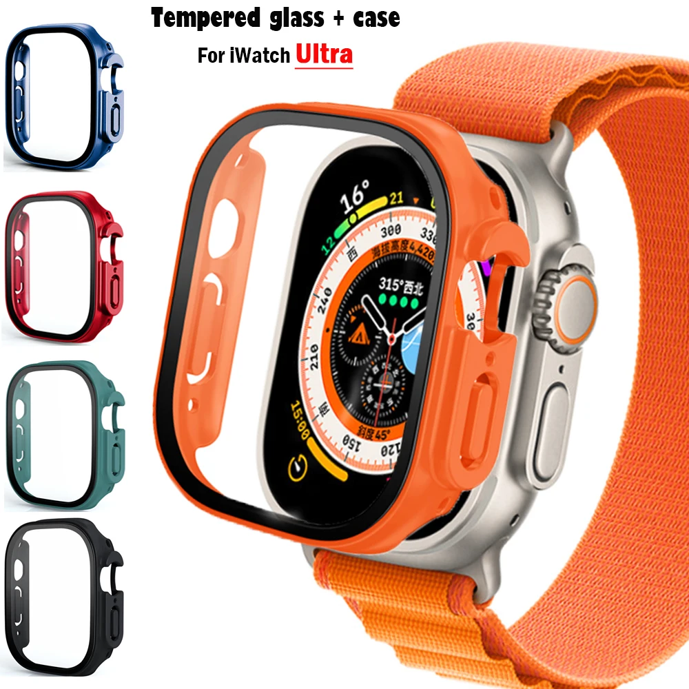 Glass+case For Apple Watch Ult - Jewelry Smart Watches avaliação e preço