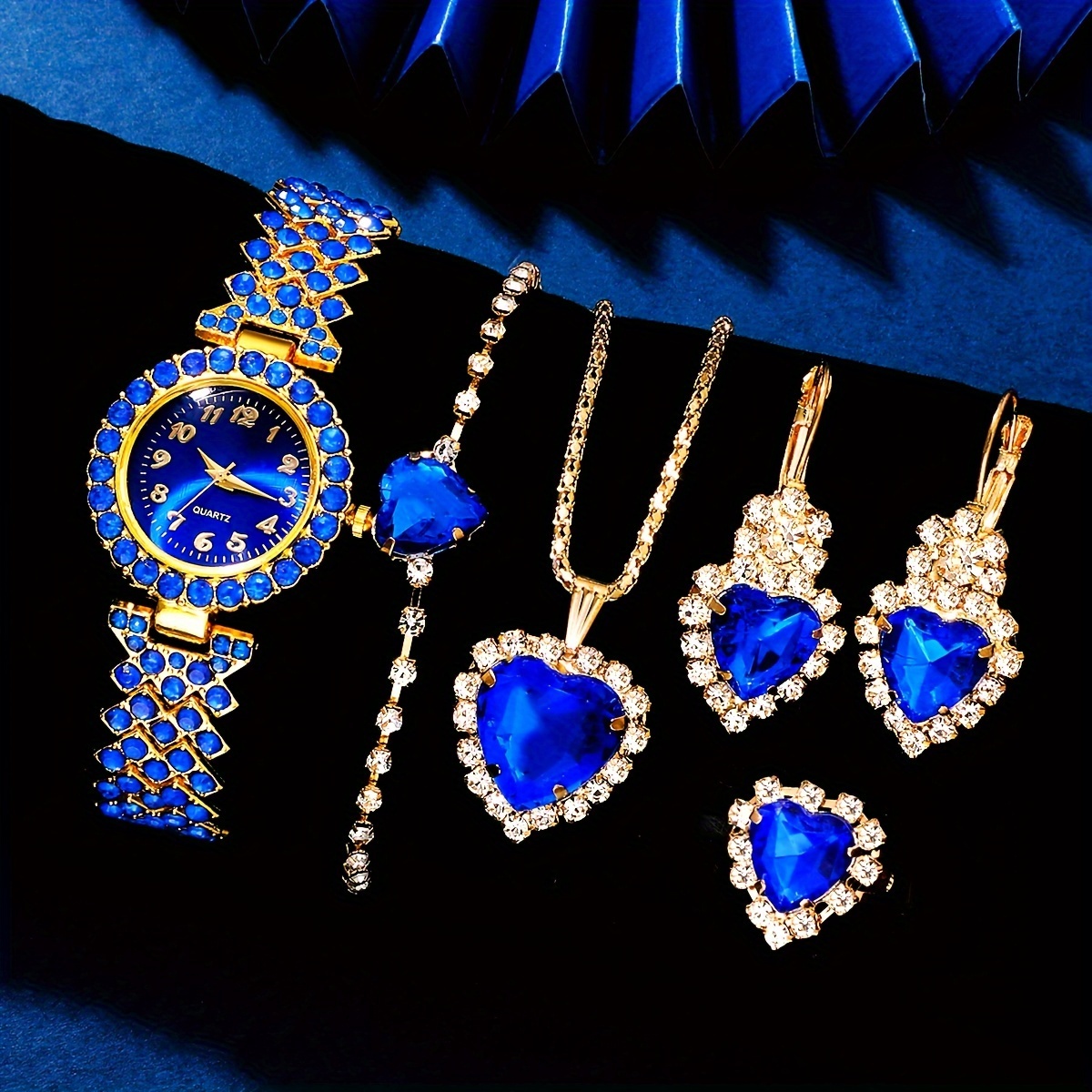 6PCS Elegant Women's Fashion J - Jewelry Watches For Ladies avaliação e preço