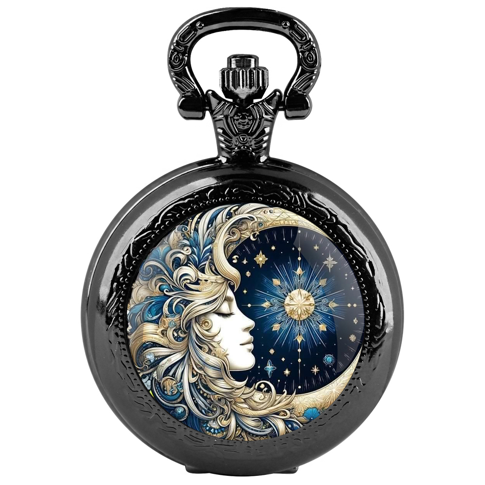 Sun and Moon GoddessQuartz Poc - Unique Jewelry Watches avaliação e preço