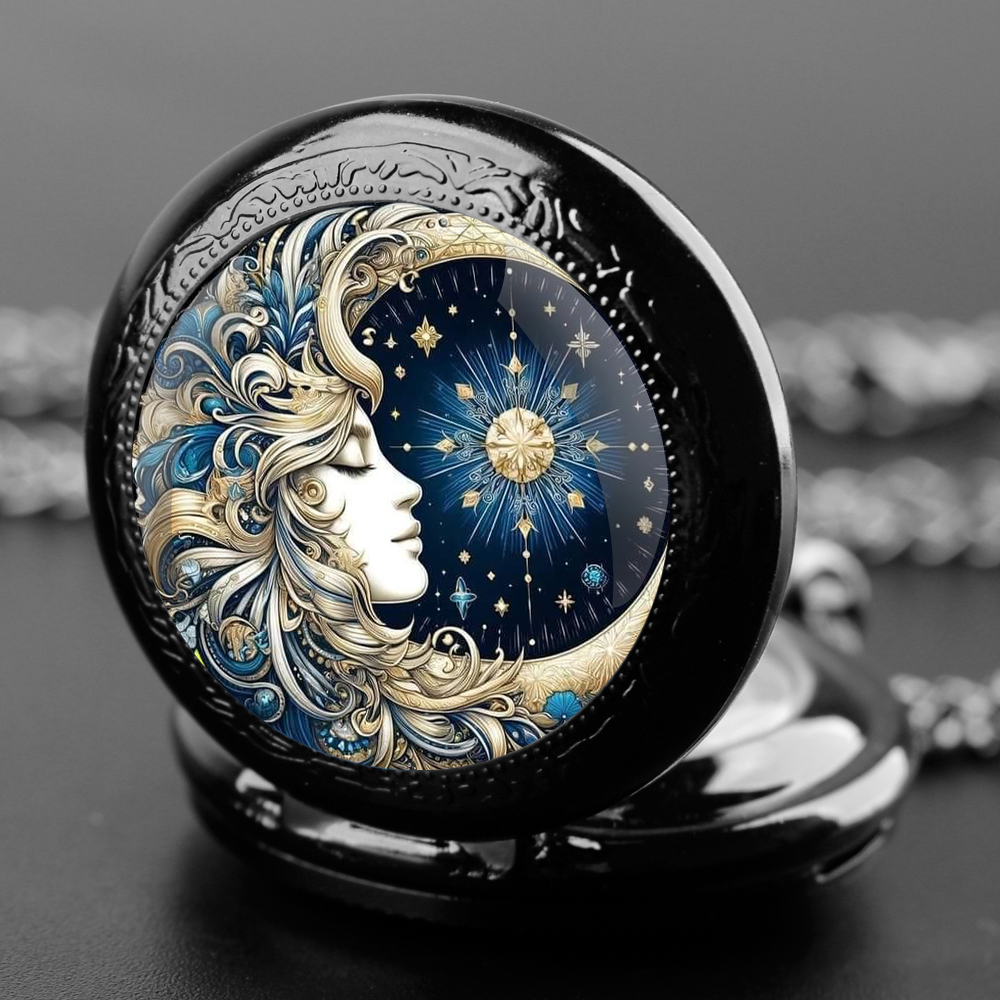 Sun and Moon GoddessQuartz Poc - Unique Jewelry Watches avaliação e preço
